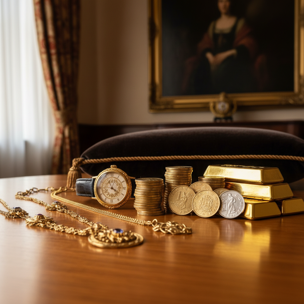 Merksieraden en horloges uit Trompenberg en de Gooise villalanen